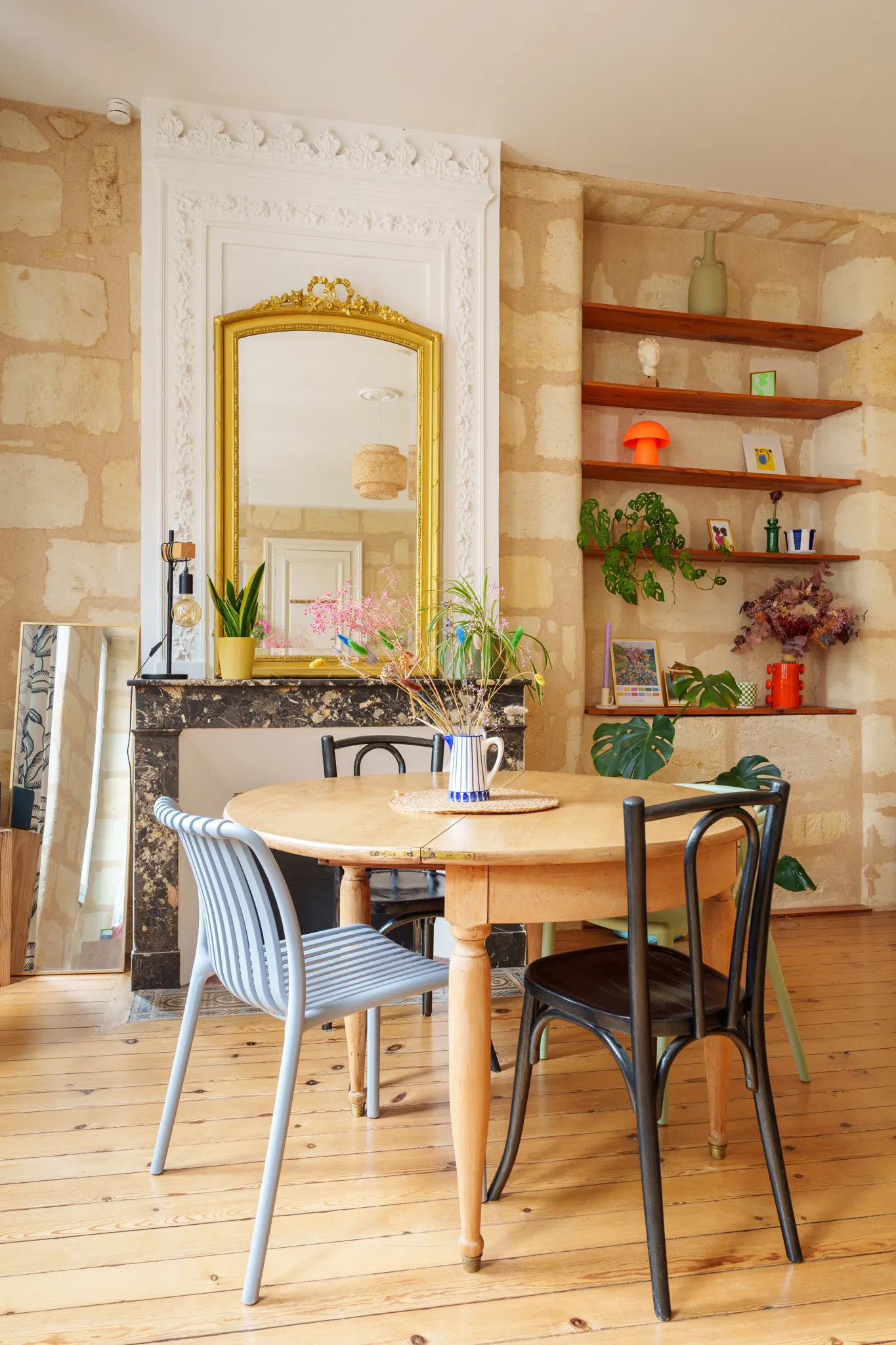 appartement avec parquet ancien